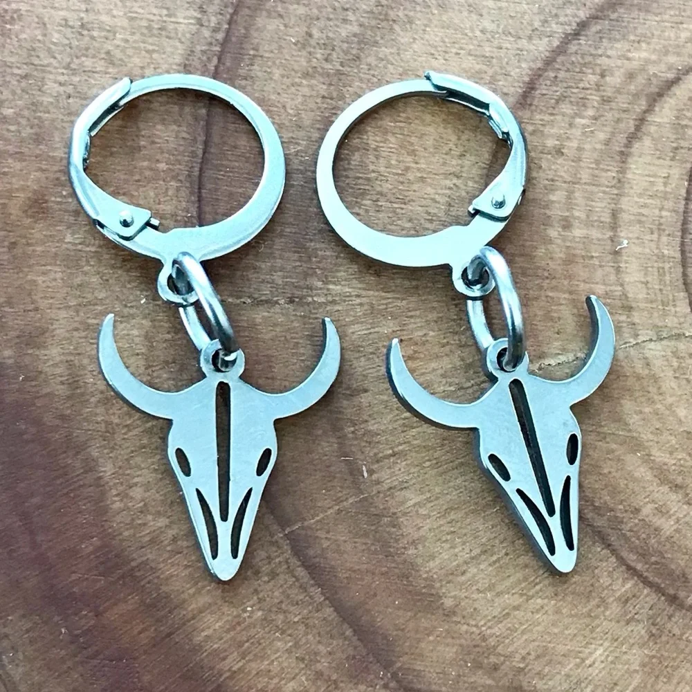 🆕 Cow Skeleton Skull Stainless Steel